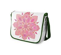 Le Jardin du Lin Bolsas de mensajero con estampado digital con correas de color caqui para niñas y niños, regreso a la escuela, bolsas de mensajero para estudiantes, bolsos de hombro, tamaño: 29 x 36