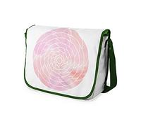 Le Jardin du Lin Bolsas de mensajero con estampado digital con correas de color caqui para niñas y niños, regreso a la escuela, bolsas de mensajero para estudiantes, bolsos de hombro, tamaño: 29 x 36