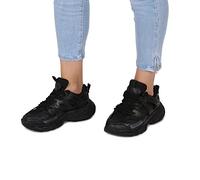 Le Jardin du Lin Trrba100108, Zapatillas de Senderismo Mujer, Negro, 39 EU