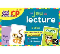 Le jeu de lecture CP: 5 jeux pour s'entraîner à lire en s'amusnt ! 120 cartes