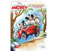 Le journal de Mickey: Numéro spécial 50 couvertures à colorier