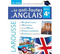 Le kit anti-fautes d'anglais 4e