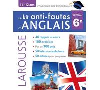 Le kit anti-fautes d'anglais 6e