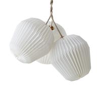 Le Klint Bouquet, lámpara de suspensión 3 focos, pantalla de papel - ø80 cm