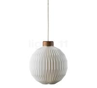 Le Klint Model 180, lámpara de suspensión, roble ahumado - plástico - 33 cm