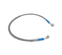 LE LEFOSSI Cable trenzado de manguera de aceite de freno hidráulico para motocicleta, compatible con ATV, scooter, Pit Dirt Bike, Enduro, Motocross, Street Sport, carreras, acero inoxidable, extremos