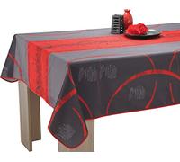 Le linge de Jules Mantel Antimanchas Astrid Rojo - Rectángulo 150 x 240 cm
