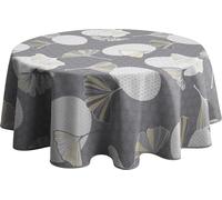 Le linge de Jules - Mantel Antimanchas (Redondo, 160 cm), Color Gris