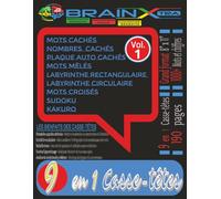 Le livre de casse-têtes ULTRA MIX - Plus de 1000 mots, chiffres et bien plus encore : La collection ultime - Livre de casse-têtes variés | Grand ... nombres, mots croisés, Sudoku, Kakuro, etc...