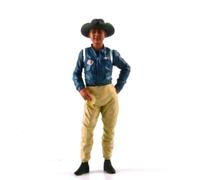 LE MANS miniatures Figurine 1/18 Mr Carroll Avec Chapeau