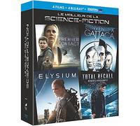 Le Meilleur de la science-fiction - Coffret : Premier contact + Bienvenue à Gattaca + Elysium + Total Recall : mémoires programmées [Francia] [Blu-ray]