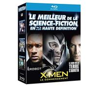 Le Meilleur de la science-fiction en haute définition : I, Robot + Le jour où la terre s'arrêta + X-Men : Le commencement [Francia] [Blu-ray]