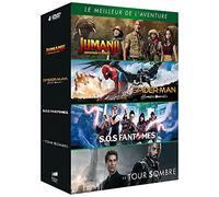 Le Meilleur de l'aventure - Coffret : Jumanji : Bienvenue dans la jungle + Spider-Man : Homecoming + SOS Fantômes + La Tour Sombre [Francia] [DVD]