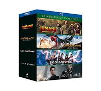 Le Meilleur de l'aventure - Coffret : Jumanji : Bienvenue dans la jungle + Spider-Man : Homecoming + SOS Fantômes + La Tour Sombre [Francia] [Blu-ray]