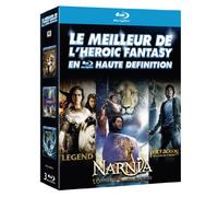 Le Meilleur de l'Heroic Fantasy en haute définition : Legend + Le Monde de Narnia - Chapitre 3 : L'odyssée du Passeur d'Aurore + Percy Jackson - Le Voleur de Foudre [Francia] [Blu-ray]