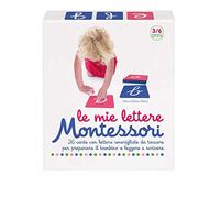Le mie lettere Montessori. 26 carte con lettere smerigliate da toccare per preparare il bambino a leggere e scrivere. Con 26 Carte