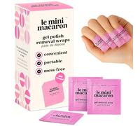 Le Mini Macaron Remover Kit, Soak Off Gel Nail Polish Remover Wraps, 100 Piezas