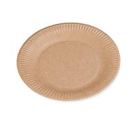 Le NAPPAGE ARTS DE LA MESA 50 platos kraft de cartón FSC® - 23 cm