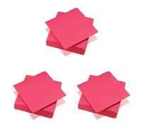 Le Nappage - Toallas de papel Tex Touch - Color Fucsia - Toallas certificadas FSC® - Reciclables y Biodegradables - Set de 40 Servilletas de Mesa Fucsia Pink Large Format 38 x 38 cm (Paquete de 3)