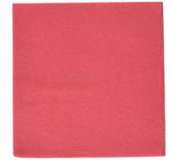 Le Nappage - Toallas de Papel Tex Touch - Color Rojo - Toallas Certificadas FSC® - Reciclables y Biodegradables - Set de 50 Servilletas de Mesa Color Rojo 24 x 24 cm