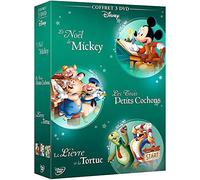 Le Noël de Mickey + Les Trois Petis Cochons + Le Lièvre et la Tortue [Francia] [DVD]
