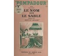 Le Nom Sur Le Sable (ebook)