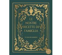 Le Nostre Ricette di Famiglia: Un ricettario storico di famiglia per raccogliere, conservare e tramandare le ricette di generazione in generazione