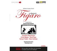 PAPE RENE' (basso) - RÖSCHMANN/MAGEE/PAPE/TREKEL/SCHREIER/BARENBOIM/+ - LE NOZZE DI FIGARO (1 DVD)