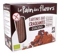 Le Pain des Fleurs Tartines Craquantes Bio au Cacao 160 g