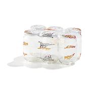 Le Parfait The Honey Pot para 4035 con Tapa de Cristal Transparente/Oro 385 ml 63 mm Juego de 6