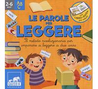 Le parole per leggere. Il metodo rivoluzionario per imparare a leggere a due anni. Ispirato agli studi di Glenn Doman. Ediz. a colori. Con 96 Carte. Con Contenuto digitale per accesso online (Quid+)