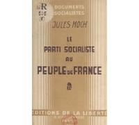 Le Parti Socialiste Au Peuple De France (ebook)