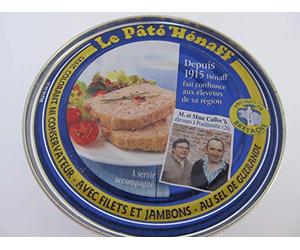 Le Pate Henaff Paté con filetes y jamón 260 g - DE FRANCIA