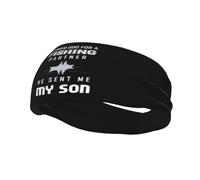 Le pedí a Dios un compañero de pesca y me envió a mi hijo. Diademas para hombre y mujer, antideslizantes, absorbentes, deportivas, para gimnasio, baloncesto, yoga.