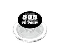 Le pedí a mi Hijo Que hiciera Algo y Ahora Tiene Que defecar PopSockets PopGrip para MagSafe
