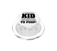Le pedí a mi Hijo Que hiciera Algo y Ahora Tiene Que defecar PopSockets PopGrip para MagSafe