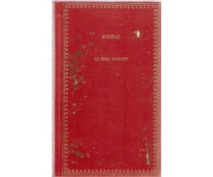 le pere goriot , honore de balzac , ministere de l education nationale 1972, offert aux jeunes mariés par les maires ,lors de la remise du