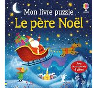 Le père Noël: Mon livre puzzle