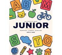 Le Petit Bac Junior: 96 grilles de score à remplir | 5 catégories simples et grandes cases pour écrire | Roue des lettres et mots de secours | Jeu du baccalauréat dès 6 ans