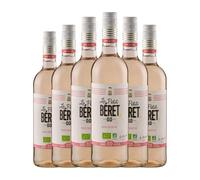 Le Petit Béret Prestige Rosé 75 cl Sin Alcohol Vino rosado (Caja de 6 Botellas de 75 cl)
