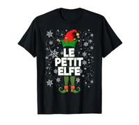 Le Petit Elfo Pijama a juego de regalo de humor, Navidad, niño Camiseta