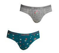 Le Petit Garçon Pack 2 Slips Tejido Transpirable y Frontal Anatómico LPG2018 para Niño