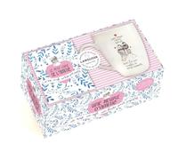 Le petit livre de l'amitié, un mug, un café, une heure pour papoter: Coffret avec un mug en céramique et un petit livre de l'amitié