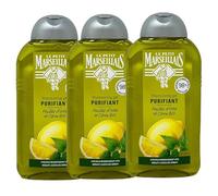 Le Petit Marseillais - Champú cabello normal regraissant Vite ortie limón - Bote 250 Ml - Juego de 3