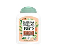 Le Petit Marseillais | Champú Nutrition Karité & Aloe Vera BIO (botella de 240 ml) - Champú para todo tipo de cabello - 98% de ingredientes de origen natural, sin sulfato y sin silicona