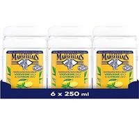 Le Petit Marseillais - Gel de ducha extra suave orgánico verbena y limón orgánico (6 botellas de 250 ml) - 92% de ingredientes de origen natural - Botella totalmente reciclable