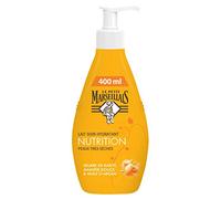 Le Petit Marseillais Loción Nutrición Piel Seca / manteca de karité y de almendras dulces 400ml bomba de aceite de argán