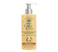 Le Petit Olivier - Bálsamo acondicionador sin aclarado - cuidado reparador - suaviza, nutre y repara - Karité y Macadamia - para cabello muy seco o rizado - sin siliconas - fabricado en Francia