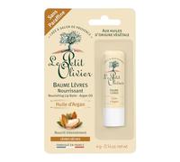 Le Petit Olivier Bálsamo labial nutritivo en barra, aceite de argán para mujer, 0.14 onzas