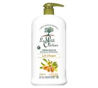 Le Petit OLIVIER - Crema de ducha extra suave e hidratante - Leche de argán - Para toda la familia - PH neutro para la piel - Sin jabón, sin colorantes - Fabricado en Francia - 750 ml